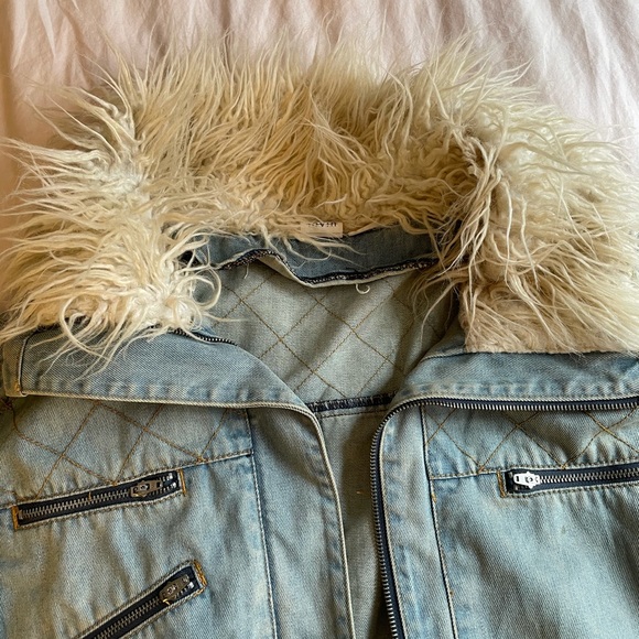 Denim oversized jacket - Picture 3 of 8